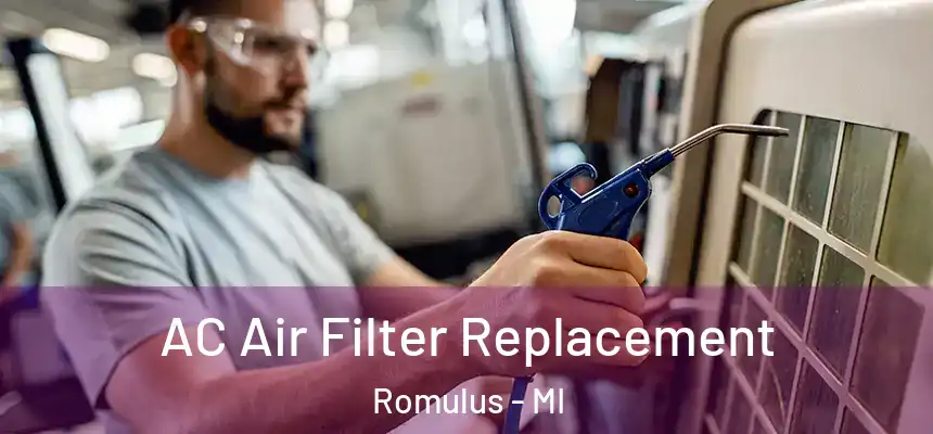  AC Air Filter Replacement Romulus - MI