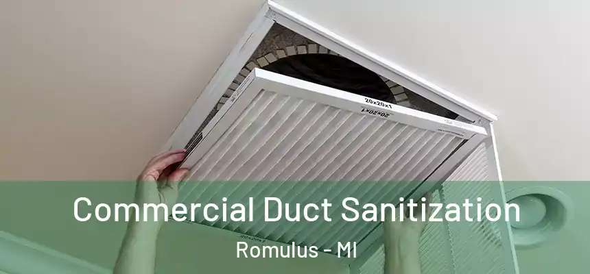  Commercial Duct Sanitization Romulus - MI