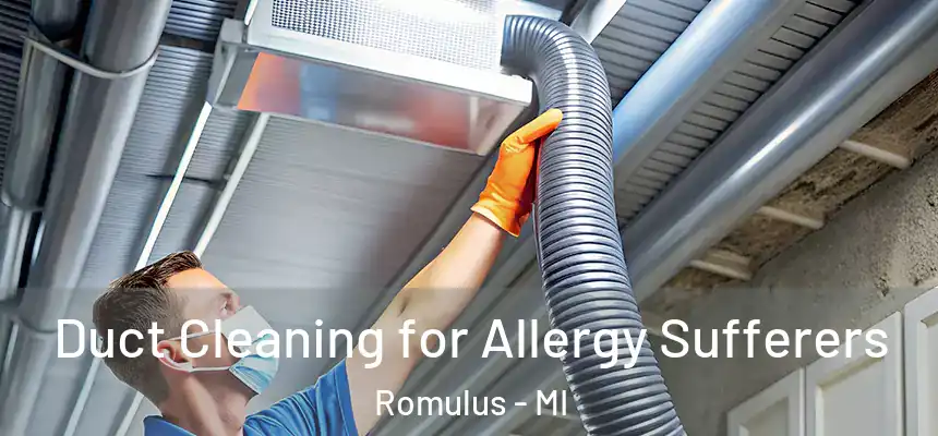 Duct Cleaning for Allergy Sufferers Romulus - MI